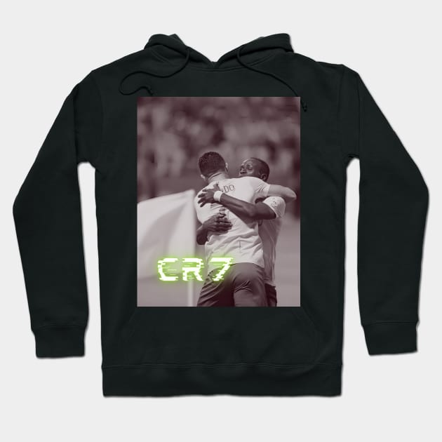 Cristiano Ronaldo Hoodie by CreativeThink